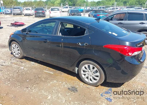 2012 Hyundai Elantra Gls from USA, damaged, VIN 5NPDH4AE2CH144958